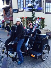 Vail Pedicab ski resort