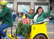saint patricks day pedicab