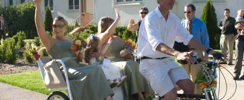 Pedicabs in Weddings – Make the ‘Big Day’ Greener!