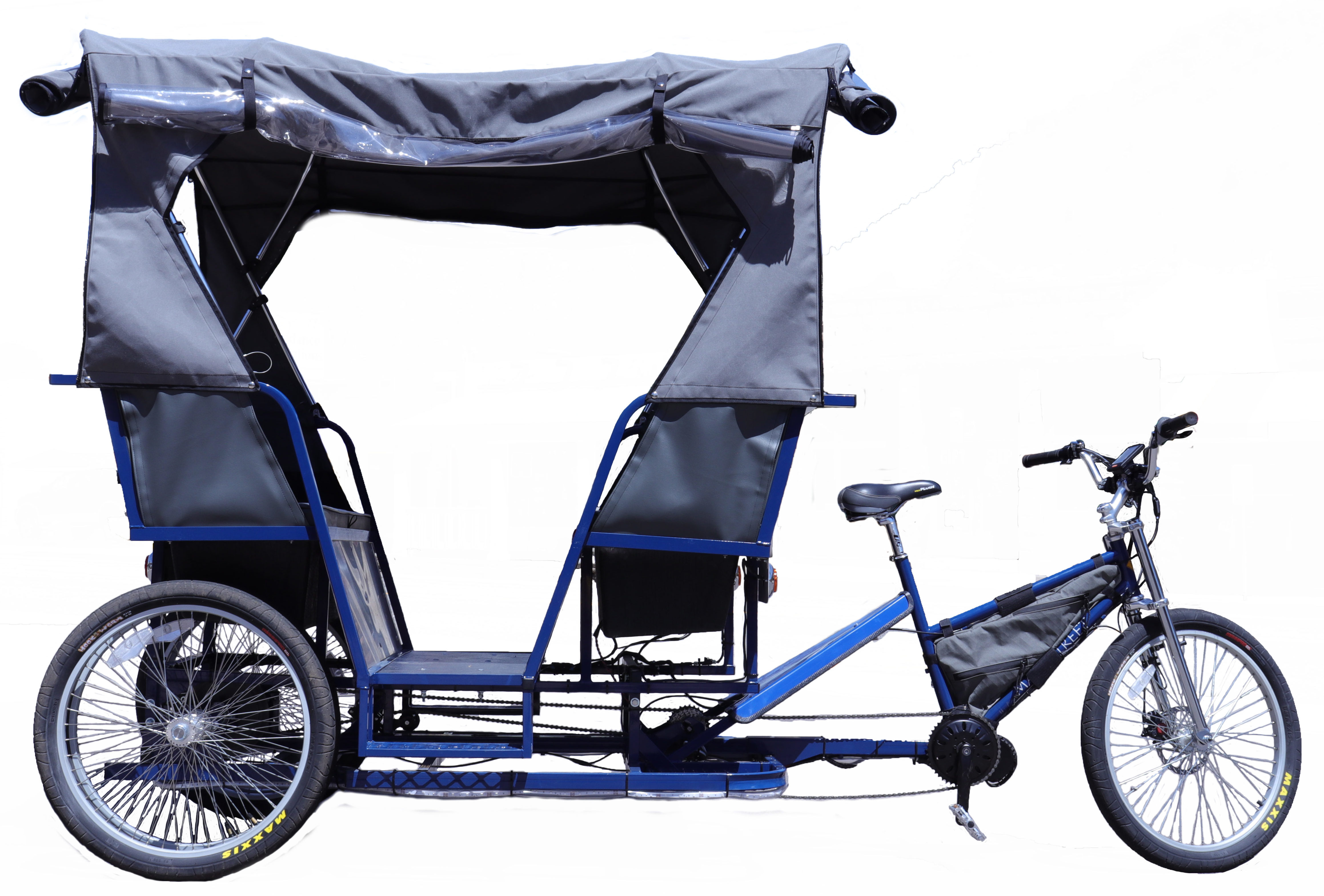 Learn more about the limo pedicab. view details