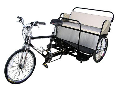 Boardwalk pedicab details and specs