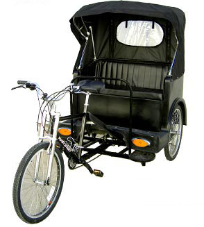 Broadway pedicab details and specs