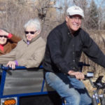 Limo pedicab senior park rides